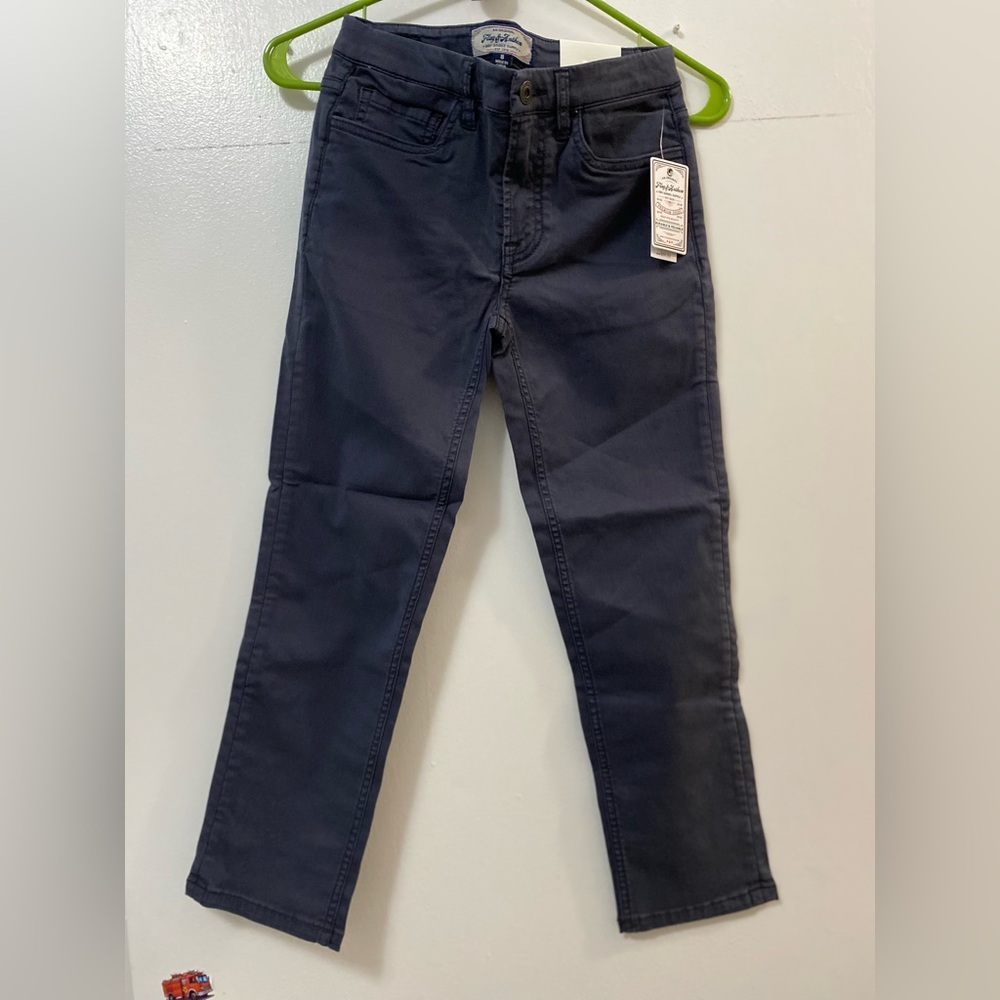 Flag & Anthem Kids Boy Color Charcoal Jeans Size 8 Stretchable
